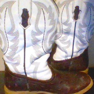 White Roper Little Kids Boots